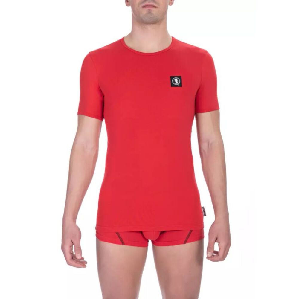 Bikkembergs Red Cotton Men's Men's T-Shirt